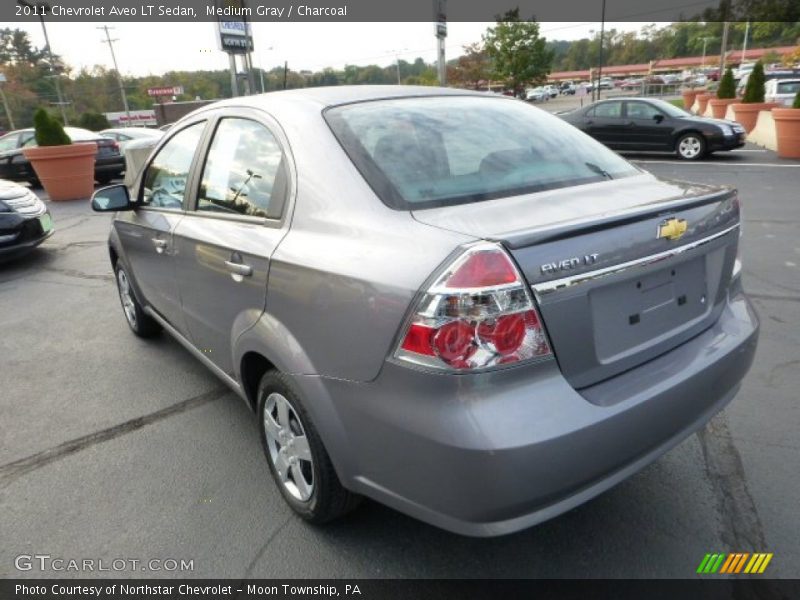 Medium Gray / Charcoal 2011 Chevrolet Aveo LT Sedan