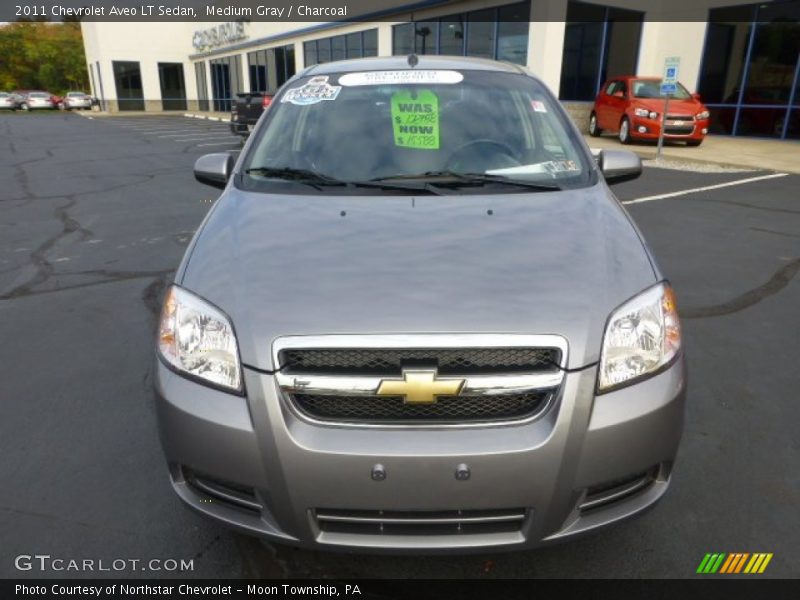 Medium Gray / Charcoal 2011 Chevrolet Aveo LT Sedan