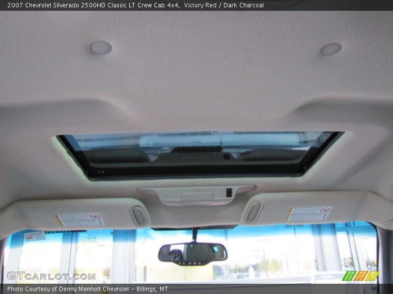 Victory Red / Dark Charcoal 2007 Chevrolet Silverado 2500HD Classic LT Crew Cab 4x4