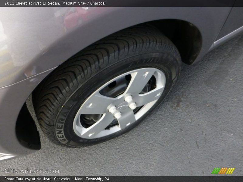 Medium Gray / Charcoal 2011 Chevrolet Aveo LT Sedan