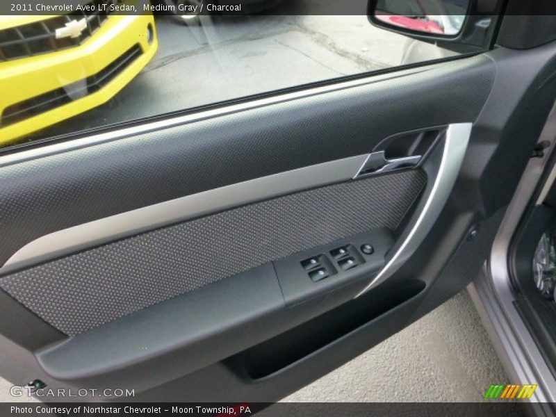 Medium Gray / Charcoal 2011 Chevrolet Aveo LT Sedan