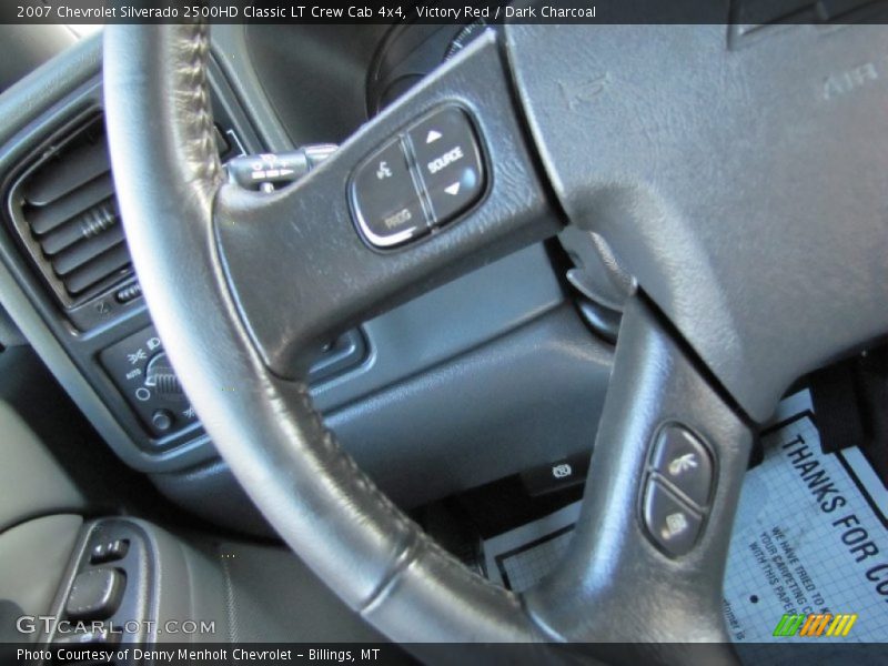 Victory Red / Dark Charcoal 2007 Chevrolet Silverado 2500HD Classic LT Crew Cab 4x4