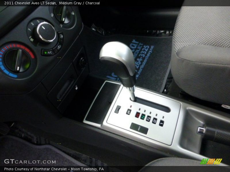 Medium Gray / Charcoal 2011 Chevrolet Aveo LT Sedan