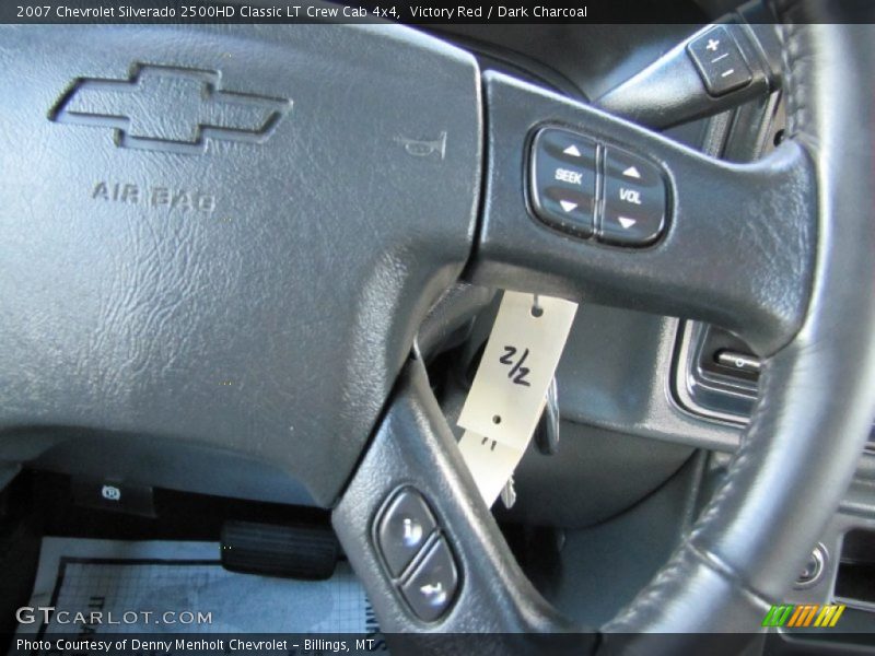 Victory Red / Dark Charcoal 2007 Chevrolet Silverado 2500HD Classic LT Crew Cab 4x4