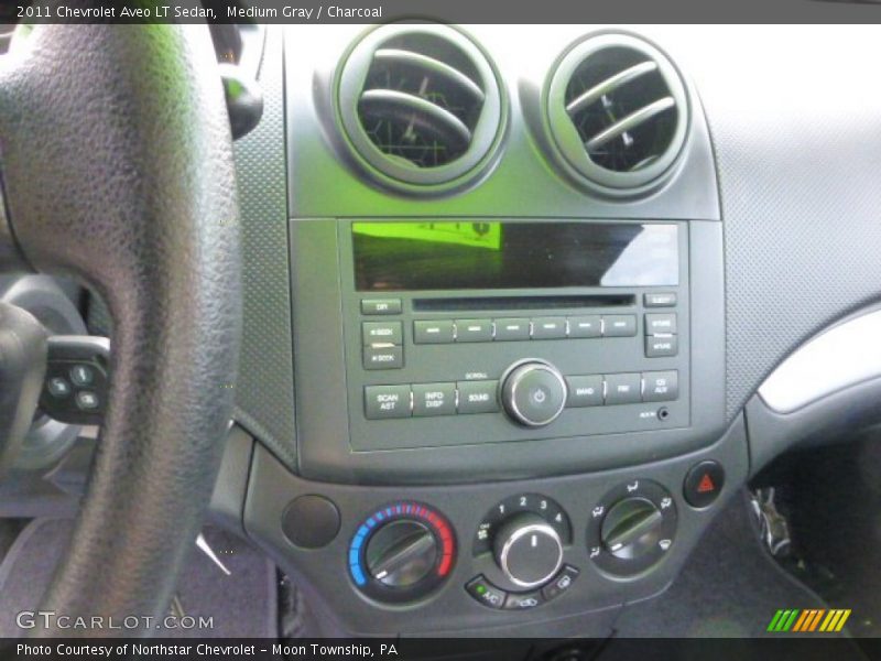 Medium Gray / Charcoal 2011 Chevrolet Aveo LT Sedan