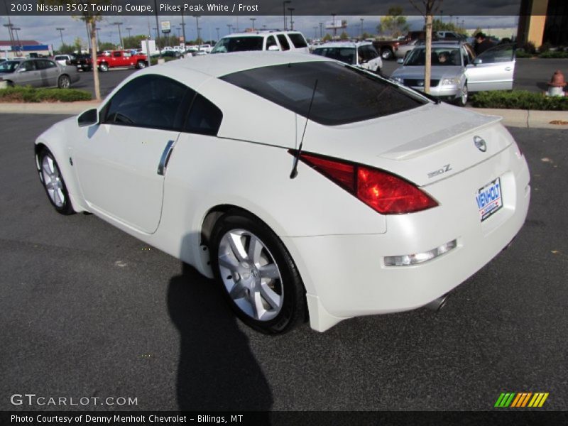 Pikes Peak White / Frost 2003 Nissan 350Z Touring Coupe