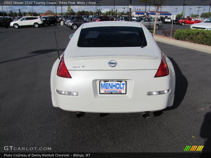 Pikes Peak White / Frost 2003 Nissan 350Z Touring Coupe