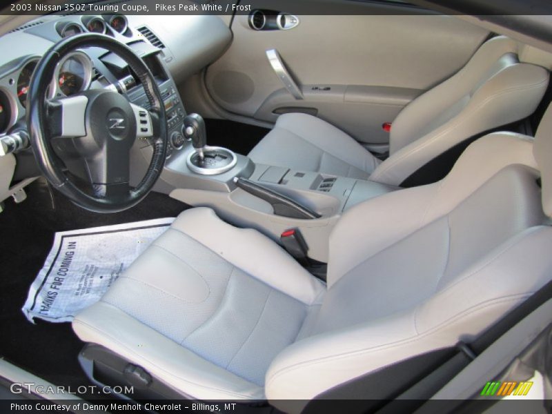 Frost Interior - 2003 350Z Touring Coupe 