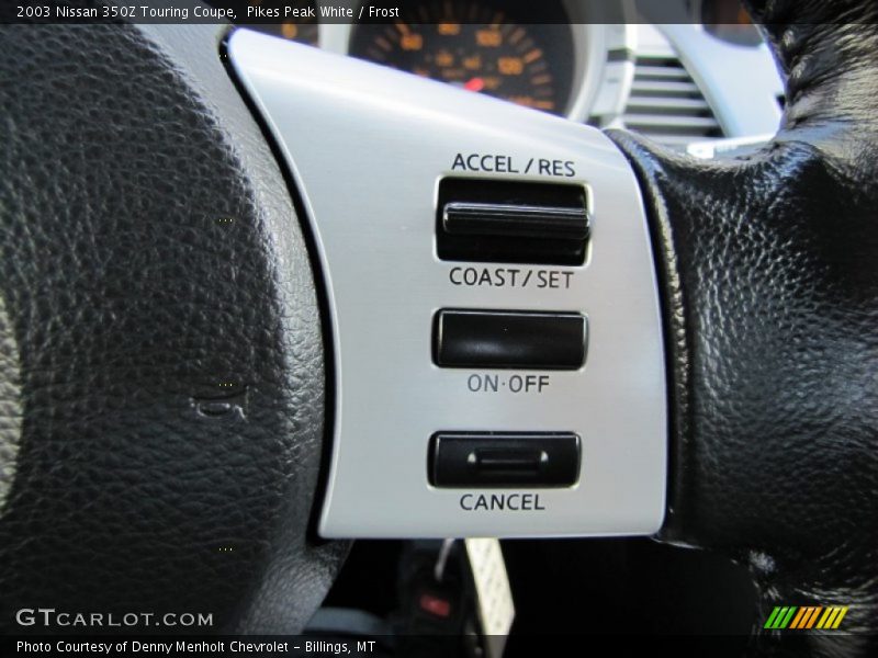 Controls of 2003 350Z Touring Coupe