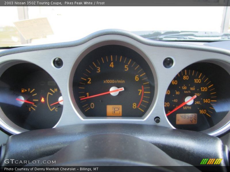  2003 350Z Touring Coupe Touring Coupe Gauges