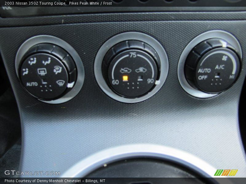 Controls of 2003 350Z Touring Coupe