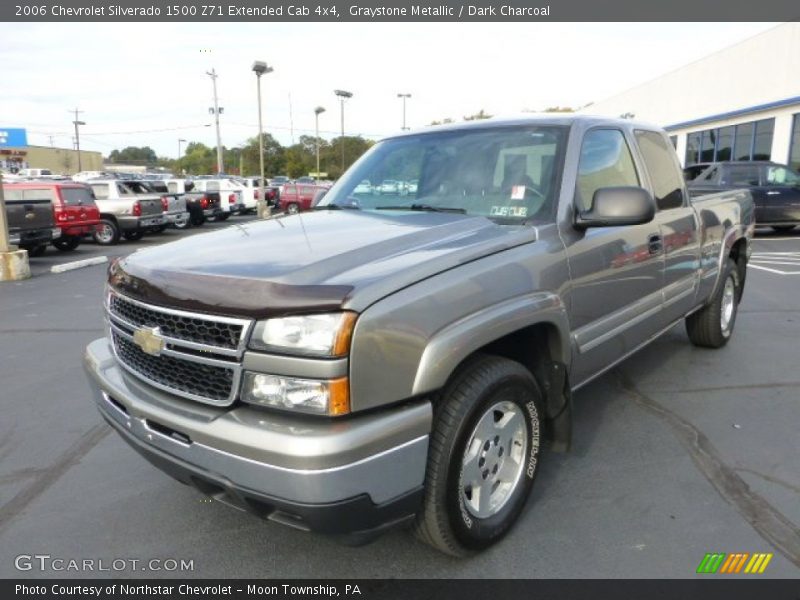 Graystone Metallic / Dark Charcoal 2006 Chevrolet Silverado 1500 Z71 Extended Cab 4x4