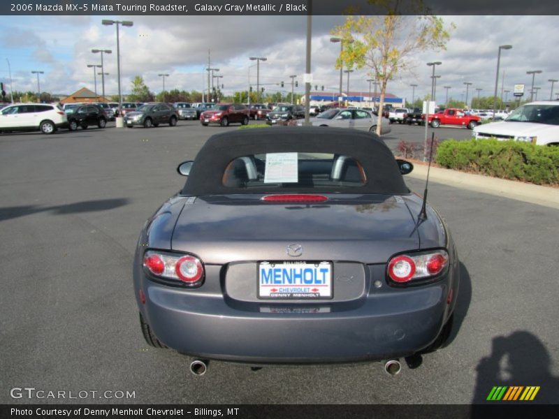Galaxy Gray Metallic / Black 2006 Mazda MX-5 Miata Touring Roadster