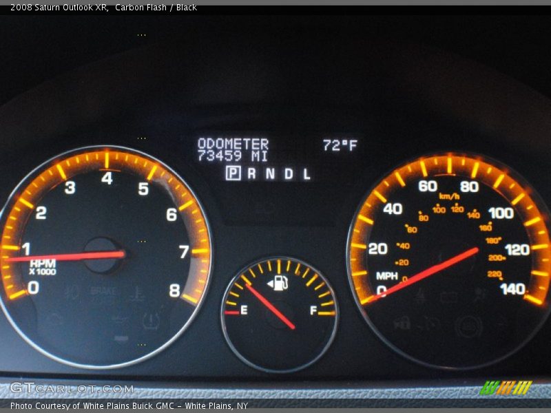 Carbon Flash / Black 2008 Saturn Outlook XR
