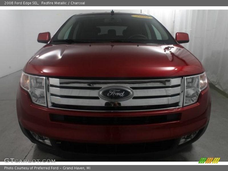 Redfire Metallic / Charcoal 2008 Ford Edge SEL