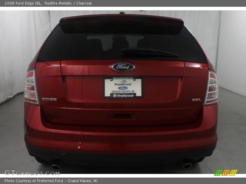 Redfire Metallic / Charcoal 2008 Ford Edge SEL