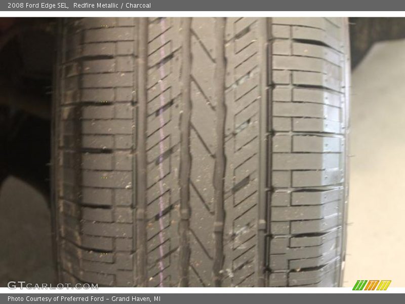Redfire Metallic / Charcoal 2008 Ford Edge SEL