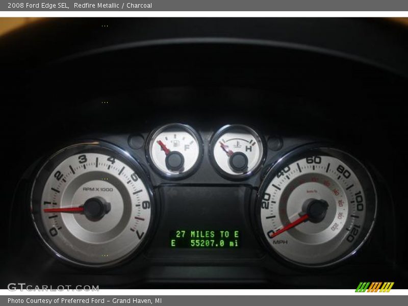 Redfire Metallic / Charcoal 2008 Ford Edge SEL