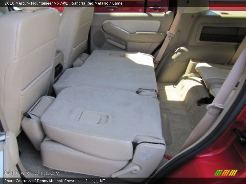 Sangria Red Metallic / Camel 2010 Mercury Mountaineer V6 AWD