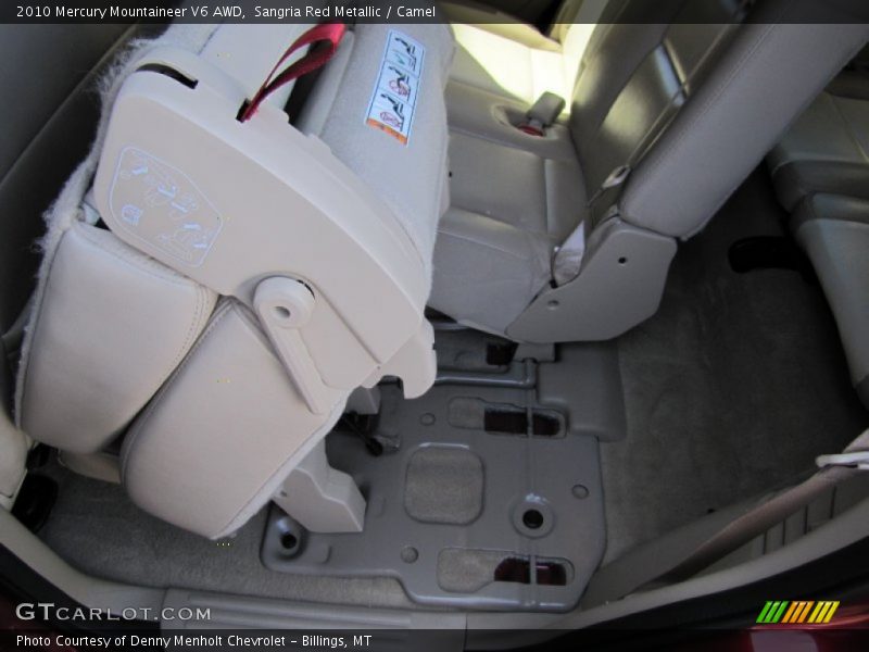 Sangria Red Metallic / Camel 2010 Mercury Mountaineer V6 AWD