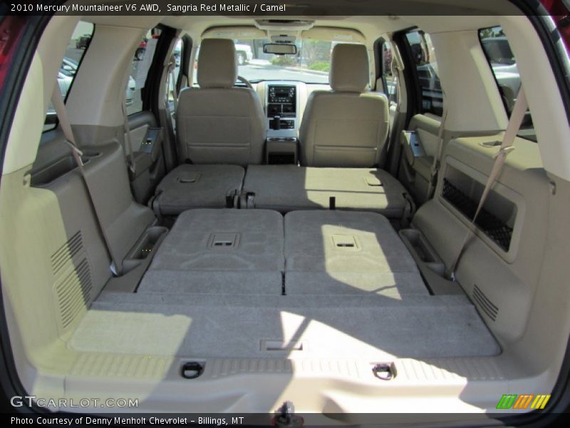 Sangria Red Metallic / Camel 2010 Mercury Mountaineer V6 AWD