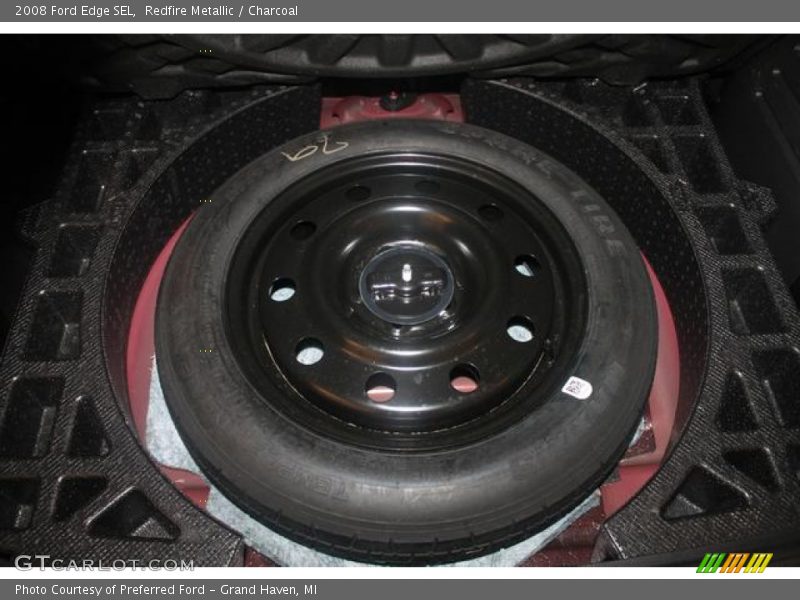 Redfire Metallic / Charcoal 2008 Ford Edge SEL