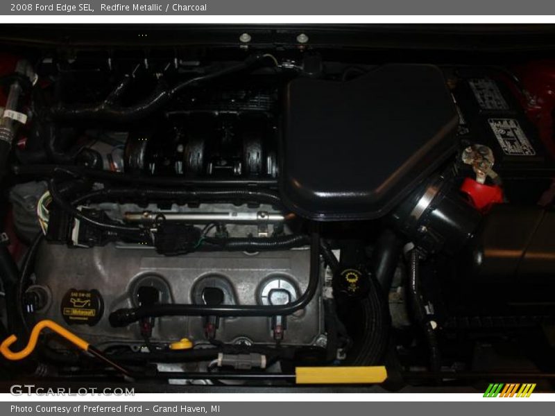Redfire Metallic / Charcoal 2008 Ford Edge SEL