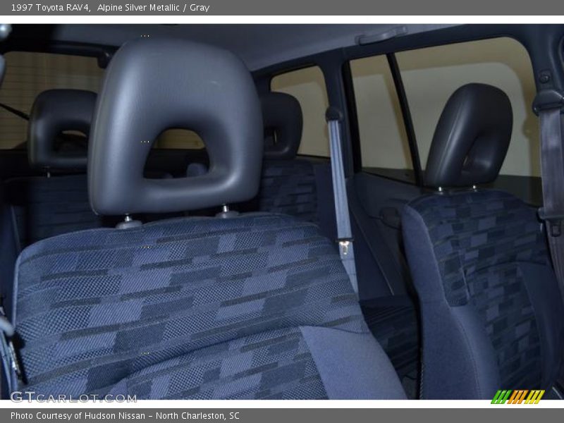 Alpine Silver Metallic / Gray 1997 Toyota RAV4