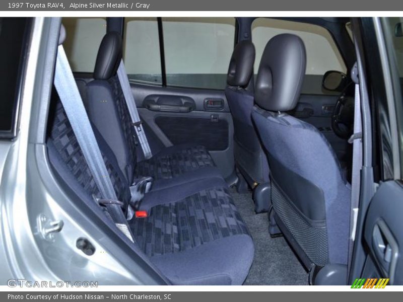 Alpine Silver Metallic / Gray 1997 Toyota RAV4