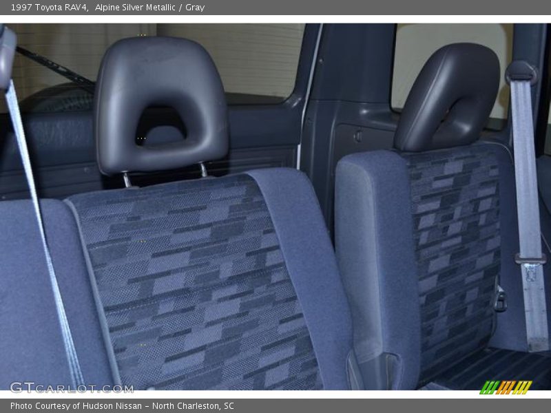 Alpine Silver Metallic / Gray 1997 Toyota RAV4