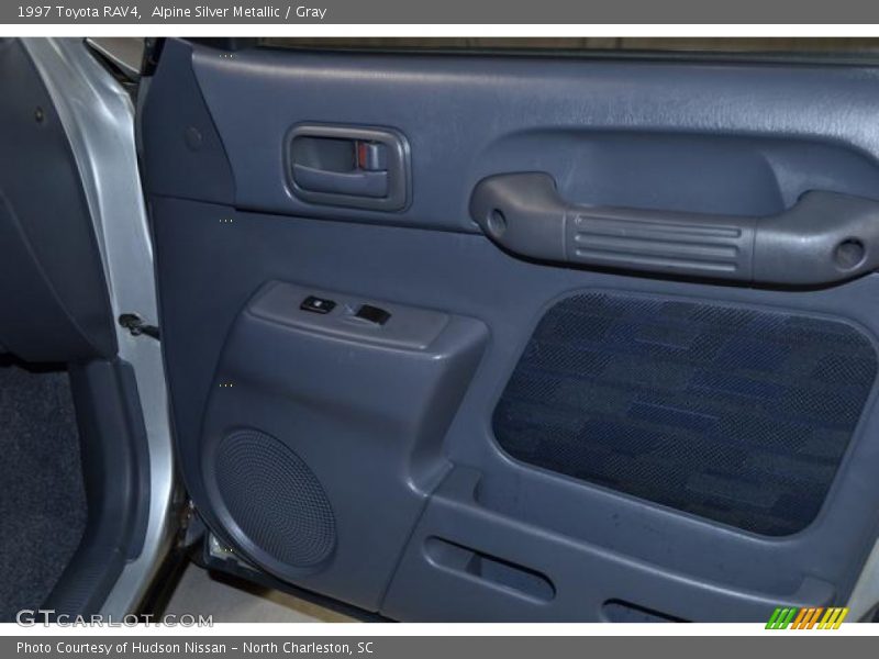 Alpine Silver Metallic / Gray 1997 Toyota RAV4