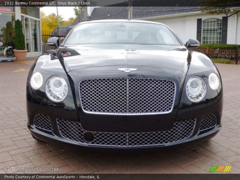 Onyx Black / Linen 2012 Bentley Continental GT