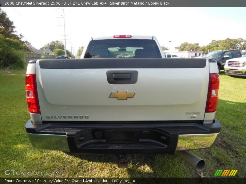 Silver Birch Metallic / Ebony Black 2008 Chevrolet Silverado 2500HD LT Z71 Crew Cab 4x4