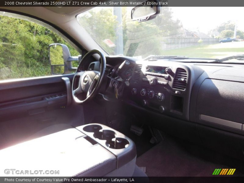 Silver Birch Metallic / Ebony Black 2008 Chevrolet Silverado 2500HD LT Z71 Crew Cab 4x4