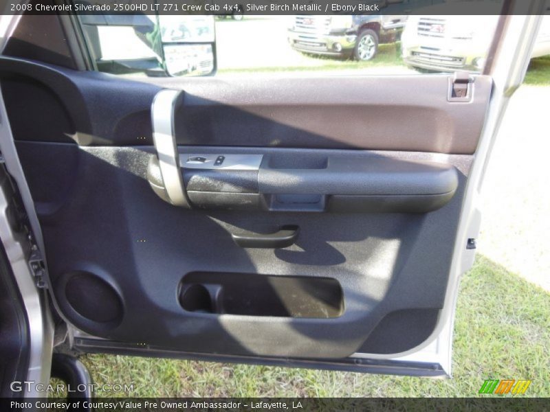 Silver Birch Metallic / Ebony Black 2008 Chevrolet Silverado 2500HD LT Z71 Crew Cab 4x4