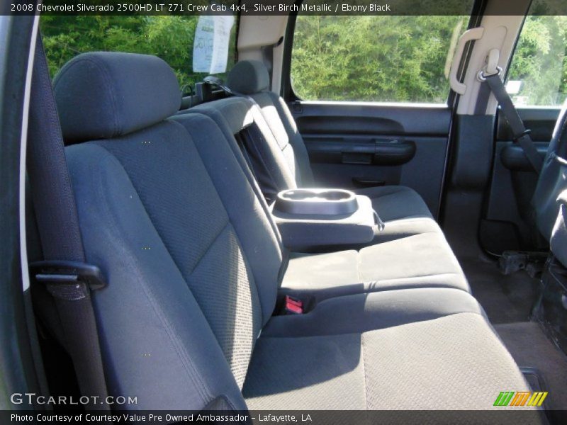 Silver Birch Metallic / Ebony Black 2008 Chevrolet Silverado 2500HD LT Z71 Crew Cab 4x4