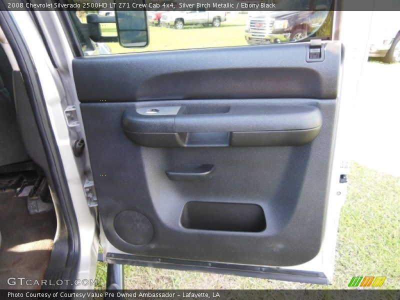 Silver Birch Metallic / Ebony Black 2008 Chevrolet Silverado 2500HD LT Z71 Crew Cab 4x4