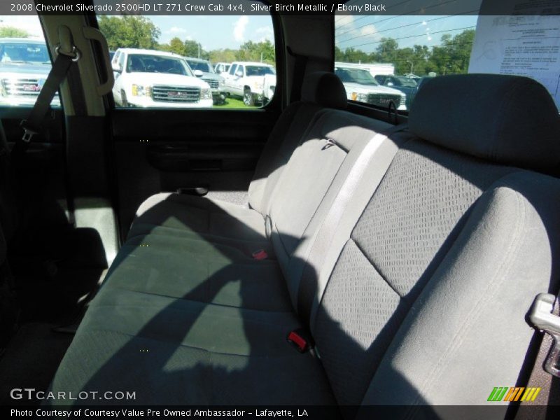 Silver Birch Metallic / Ebony Black 2008 Chevrolet Silverado 2500HD LT Z71 Crew Cab 4x4