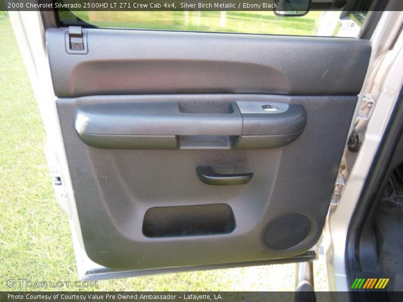 Silver Birch Metallic / Ebony Black 2008 Chevrolet Silverado 2500HD LT Z71 Crew Cab 4x4