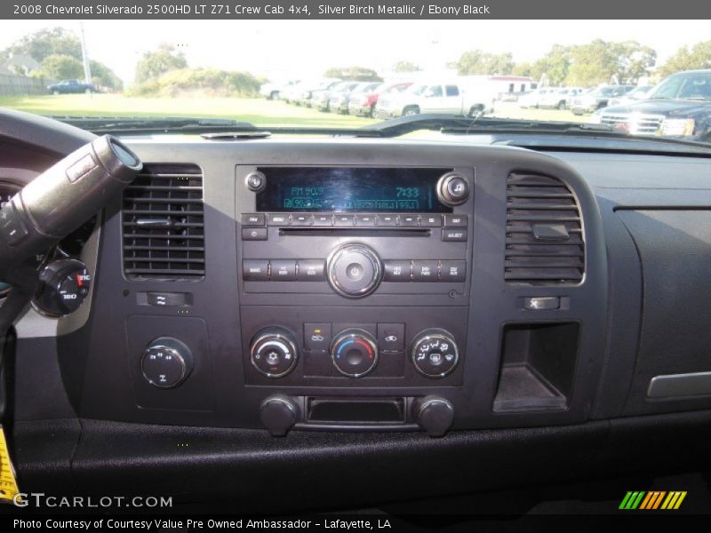 Silver Birch Metallic / Ebony Black 2008 Chevrolet Silverado 2500HD LT Z71 Crew Cab 4x4