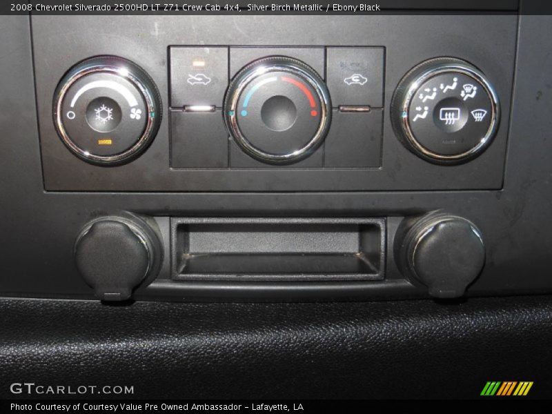 Silver Birch Metallic / Ebony Black 2008 Chevrolet Silverado 2500HD LT Z71 Crew Cab 4x4