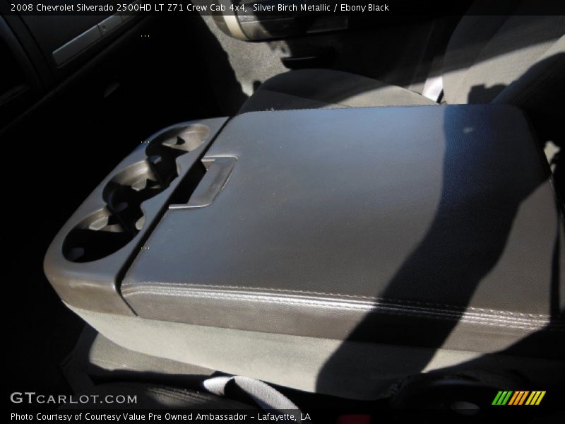 Silver Birch Metallic / Ebony Black 2008 Chevrolet Silverado 2500HD LT Z71 Crew Cab 4x4