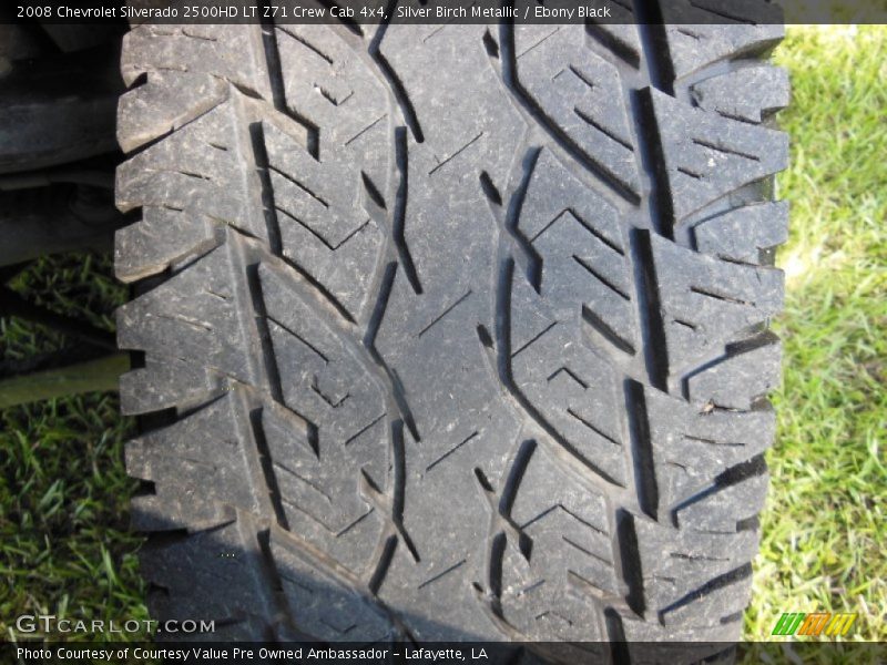 Silver Birch Metallic / Ebony Black 2008 Chevrolet Silverado 2500HD LT Z71 Crew Cab 4x4
