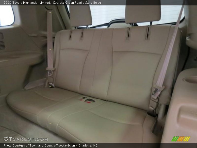 Cypress Green Pearl / Sand Beige 2010 Toyota Highlander Limited