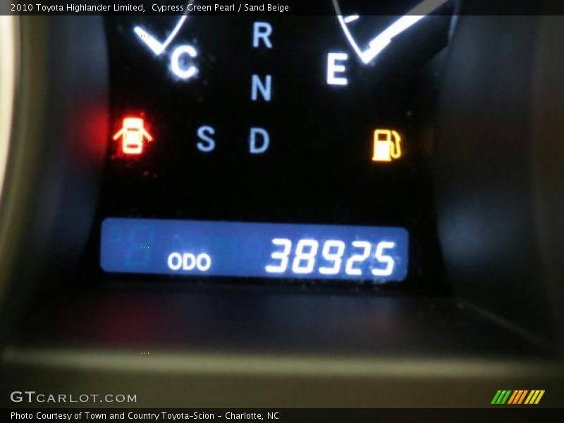 Cypress Green Pearl / Sand Beige 2010 Toyota Highlander Limited
