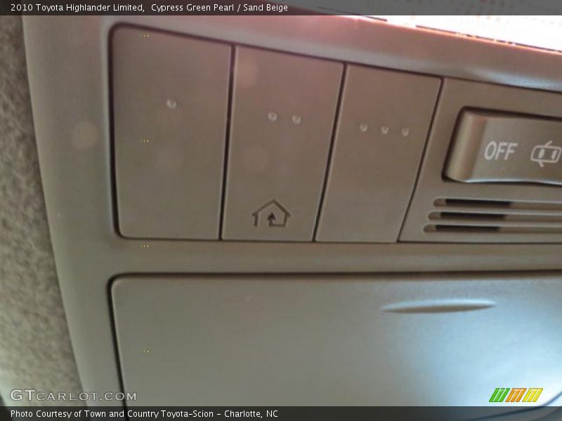 Cypress Green Pearl / Sand Beige 2010 Toyota Highlander Limited
