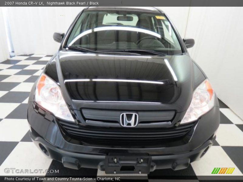 Nighthawk Black Pearl / Black 2007 Honda CR-V LX
