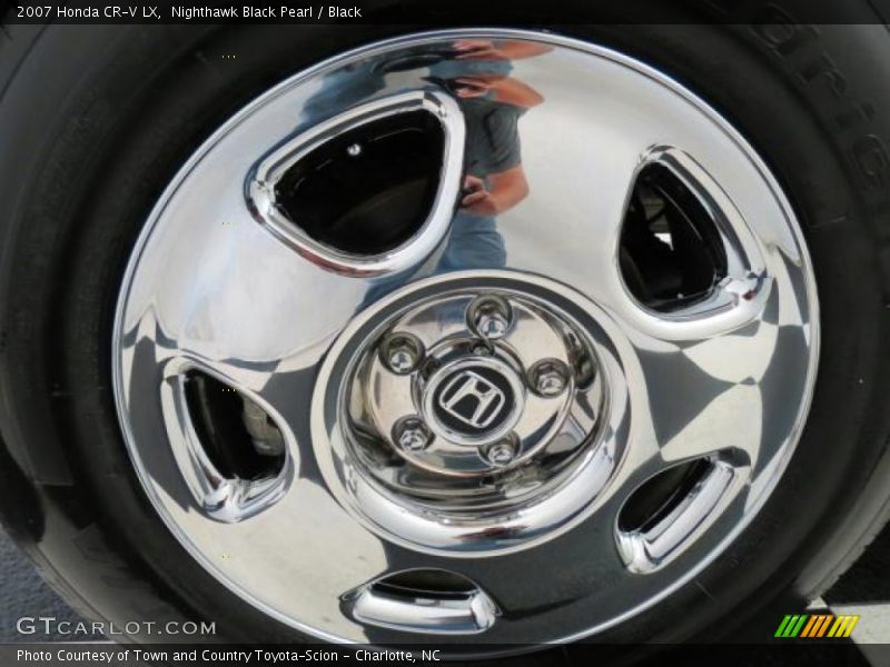 Nighthawk Black Pearl / Black 2007 Honda CR-V LX