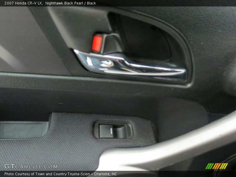 Nighthawk Black Pearl / Black 2007 Honda CR-V LX