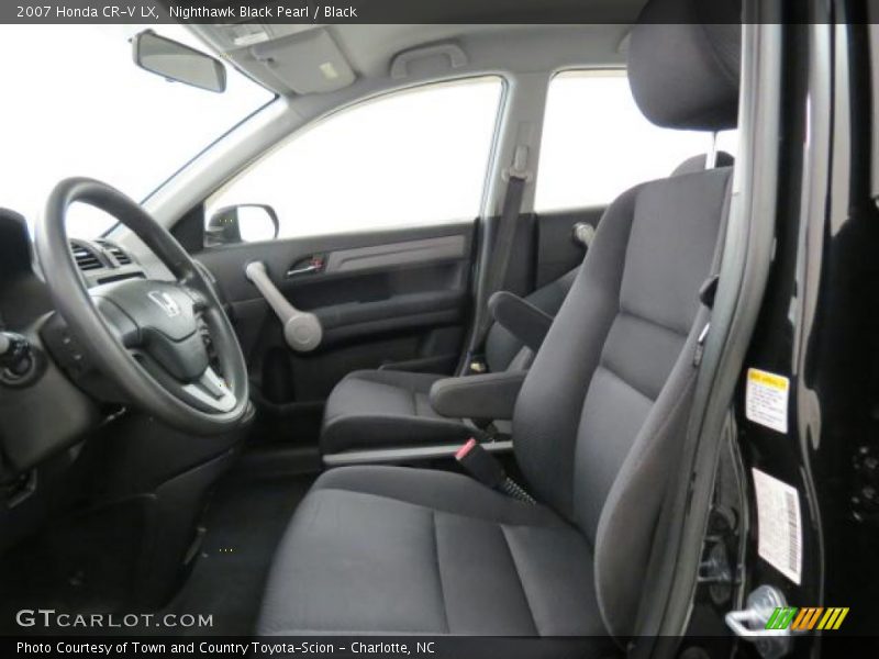 Nighthawk Black Pearl / Black 2007 Honda CR-V LX